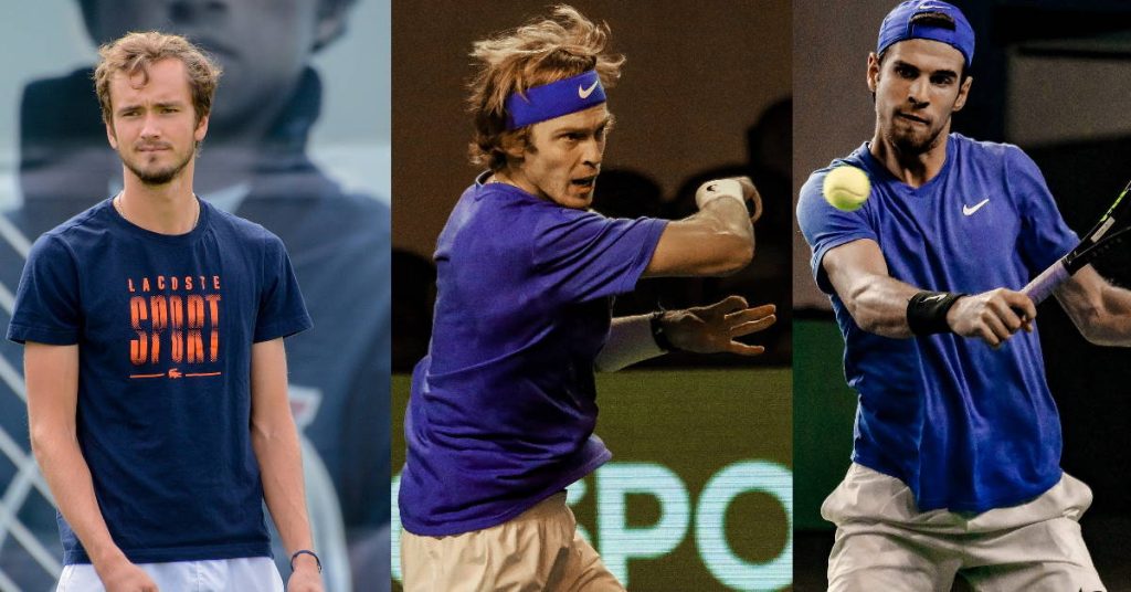 Daniil Medvedev, Andrey Rublev, Karen Khachanov nu participă la Wimbledon 2022