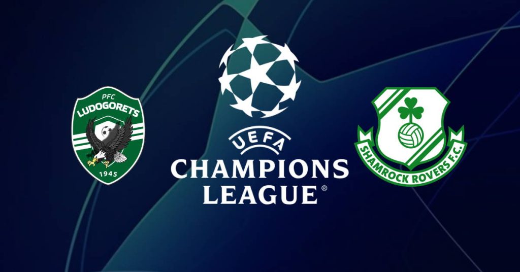 Ludogorets -  Shamrock Rovers, UEFA Champions League, 19-07-2022