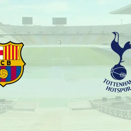 ✅ Barcelona – Tottenham, amical, 8 august