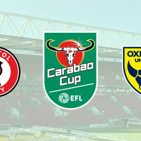 ✅ Bristol City – Oxford United, EFL Cup, 9 august