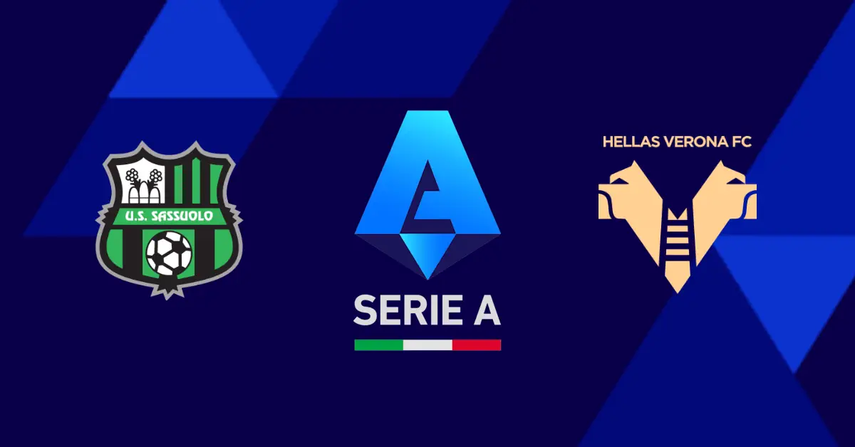 ✅ Sassuolo – Verona, (Interval 2-4 goluri), 1 septembrie