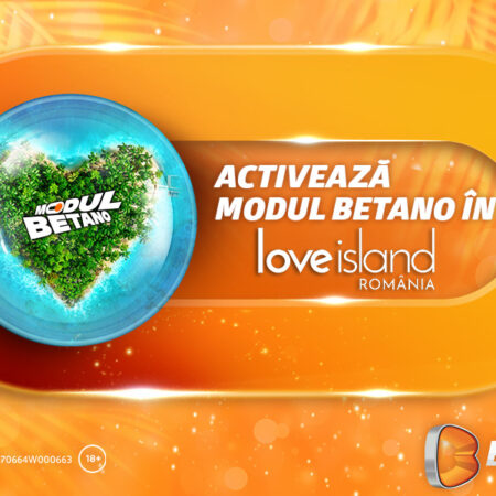 Love Island România e trăit la cote maxime cu Betano