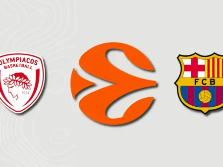 ❌ Olympiacos – Barcelona (H1 +4,5), 13 octombrie